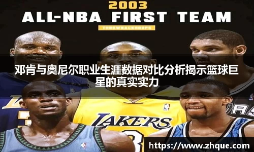 邓肯与奥尼尔职业生涯数据对比分析揭示篮球巨星的真实实力